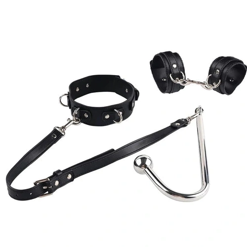 Anal Hooks Cuffs Beaded 5334 Hook Collar Anal Elegant and with 0924